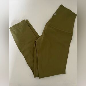 Lululemon Olive Align Leggings Size 0 New Without Tags
